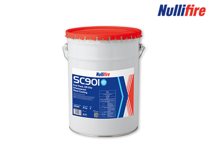 Nullifire SC901, A Fast Track, Off-Site Intumescent Steel Coating