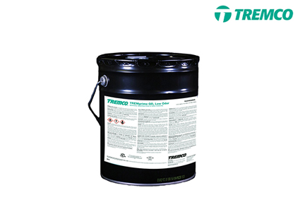 can of TREMprime QD, a quick-drying low odour primer for asphalt roofs.
