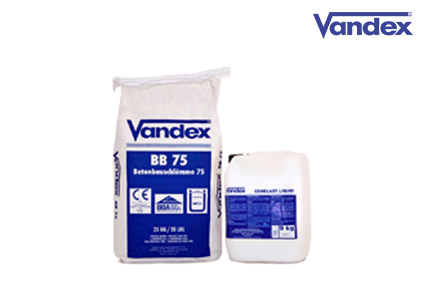 Vandex Cemelast, Elasticised Waterproofing Slurry