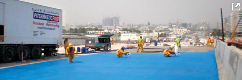 Bridge Deck Waterproofing