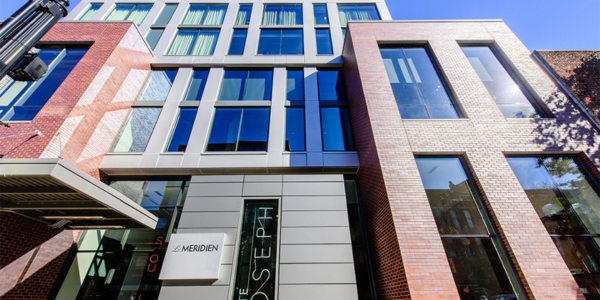 Le Meridien - Dryvit custom brick facade