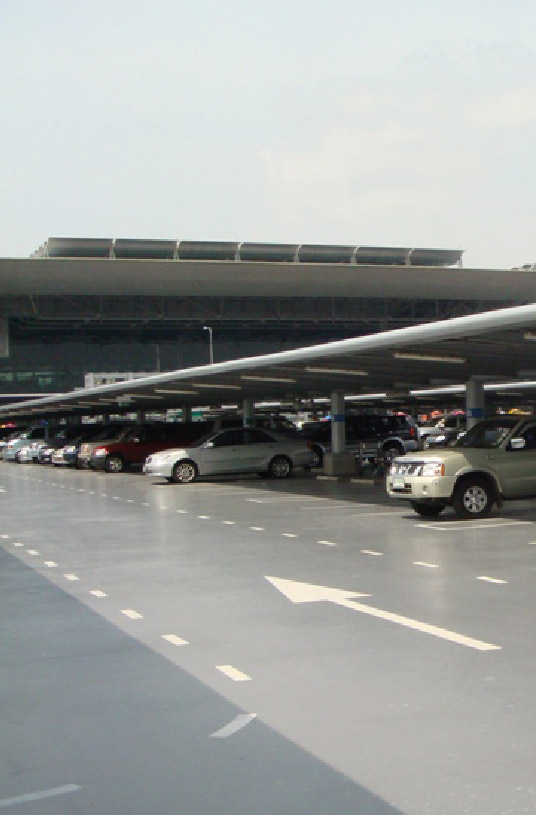 Bangkok International Airport Car Park, Thailand