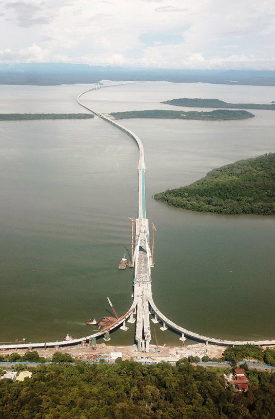 Temburong Bridge, Brunei