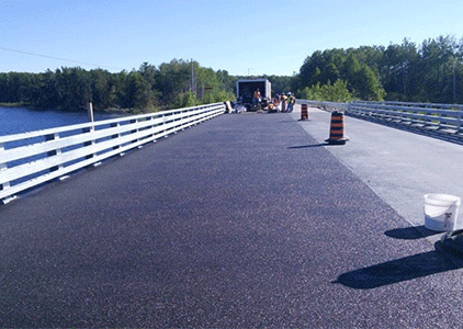 Vulkem EWS with PUMA Technology (Heavy Duty) road, A Waterproof Traffic Coating System for Heavy Duty Exposures