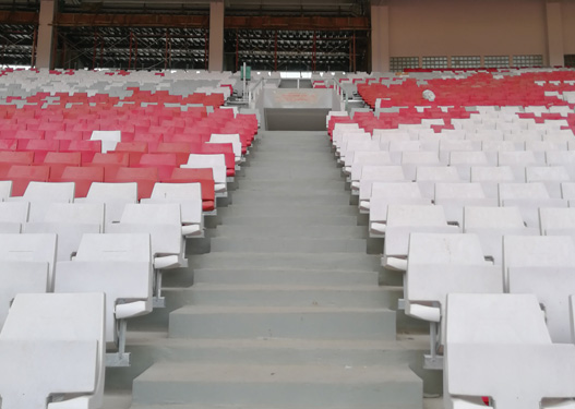 Project image of Vulkem Quick System used in a stadium.