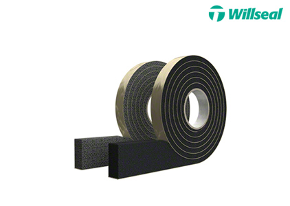 Willseal Willseal 600 & 600S, a pre-compressed, self-expanding foam joint breathable primary seal for Vertical Applications.