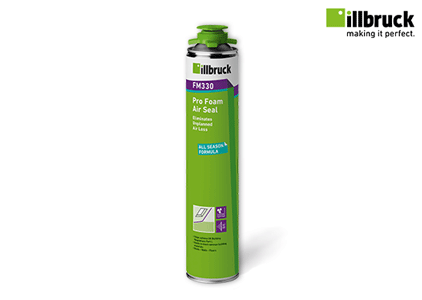 image of illbruck FM330, a one part, rapid, moisture-curing expanding polyurethane foam 