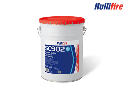 Nullifire SC902, A Fast Track, On-Site Intumescent Steel Coating