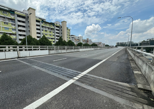 Transflex used in Serangoon Viaduct, Singapore