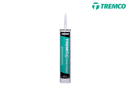 Tremco TREMstop Smoke & Sound Sealant, A Gun-Grade Acrylic Latex Sealant