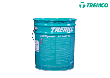 tremco Tremproof 201/60 SL, A Fluid-Applied, Elastomeric, Coal-Tar Free, Single Component Waterproofing Membrane