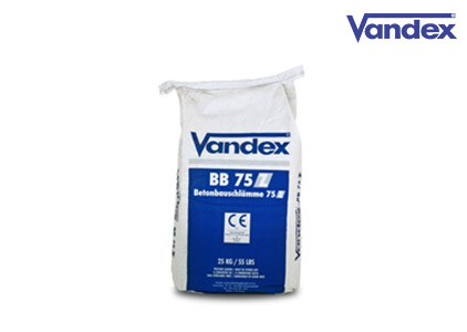 Vandex BB 75 Z, Waterproofing Slurry for Sewage Treatment Plants