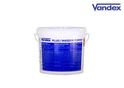 Vandex Plug, A Cementitious Waterproof Plugging Compound