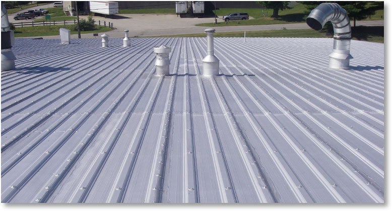 Metal roof waterproofing